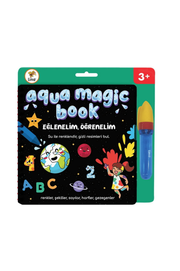 Aqua Magic Book Boyama Seti - Eğlenelim, Öğrenelim - Thumbnail