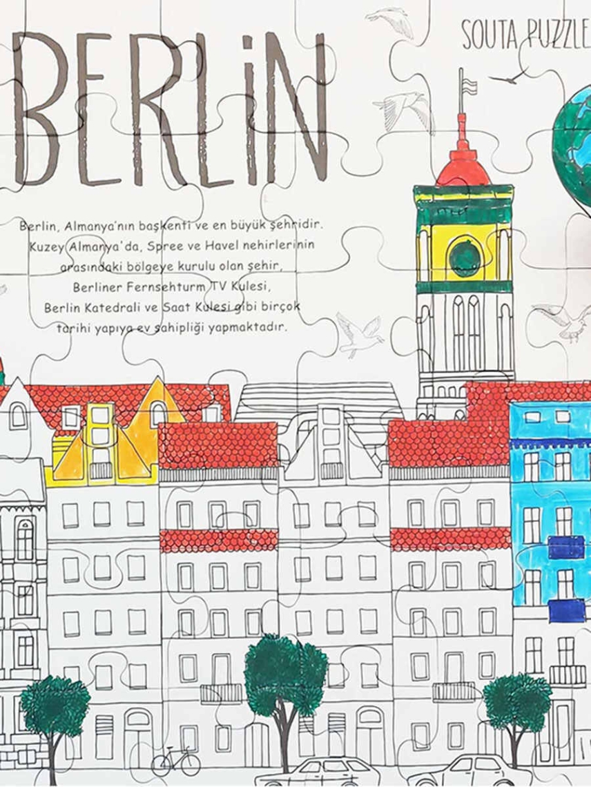 ''Berlin'i Boya'' Boyama&Puzzle - Thumbnail