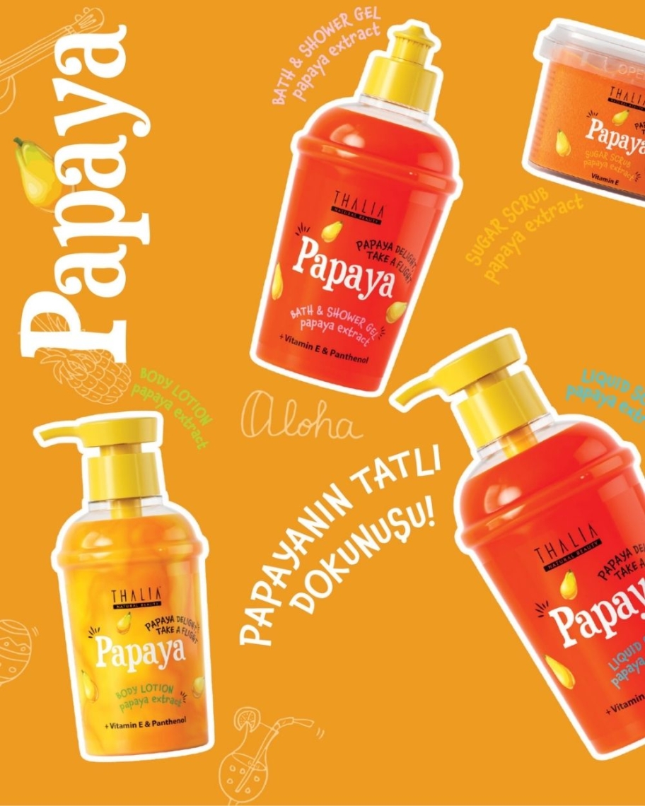 Papaya Kokulu Vücut Peelingi 300gr - Thumbnail