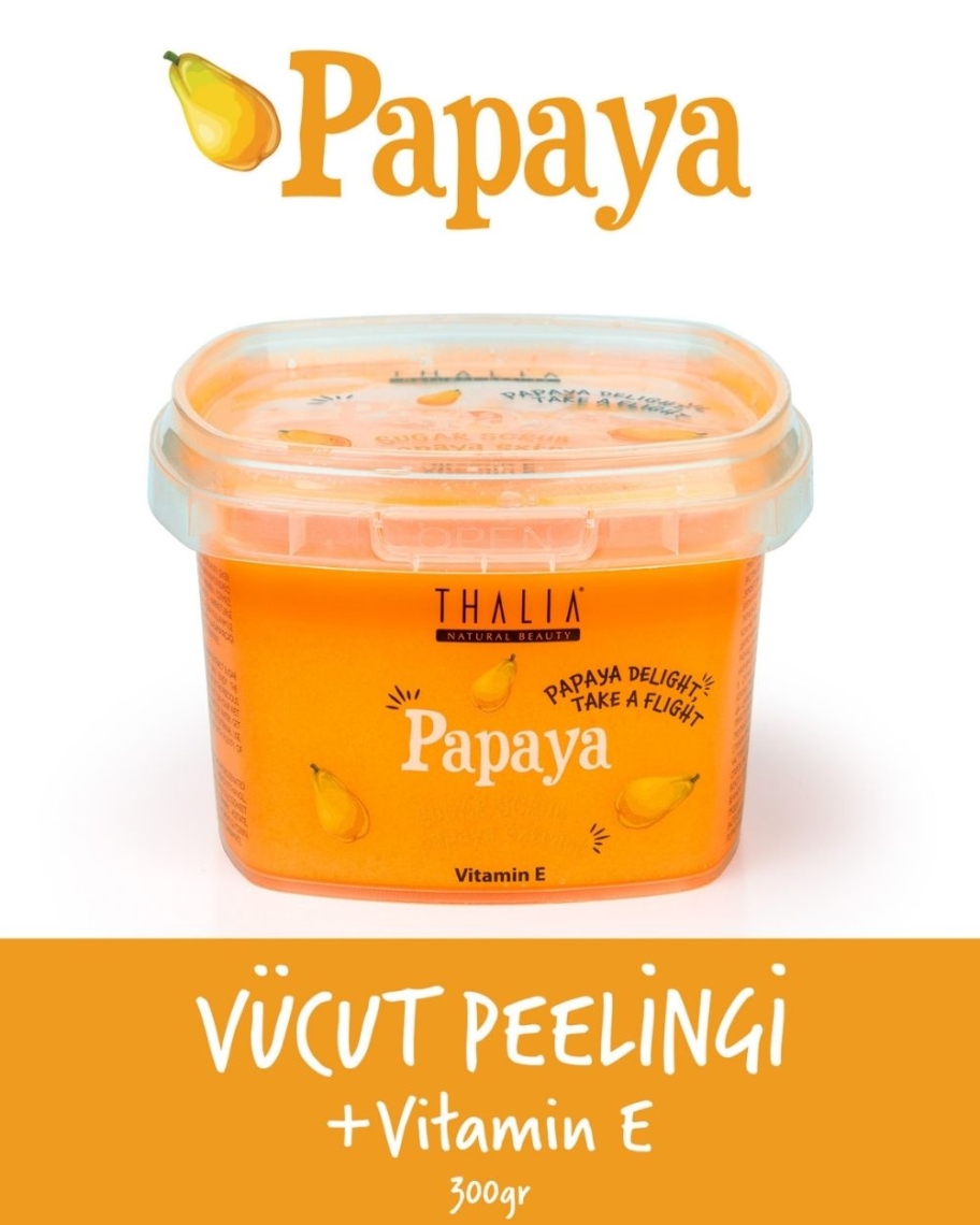 Papaya Kokulu Vücut Peelingi 300gr - Thumbnail